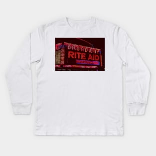 Broadway Rite Aid in Seattle's Capitol Hill Kids Long Sleeve T-Shirt